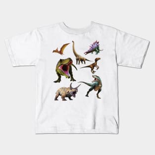 Dinosaurs Kids T-Shirt